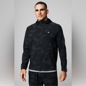 Fabletics ‘The One’ Training Jacket Men’s Size L - Black Full Zip